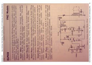 Elpico TR702 ;Tape schematic circuit diagram